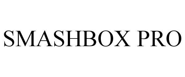 Trademark Logo SMASHBOX PRO