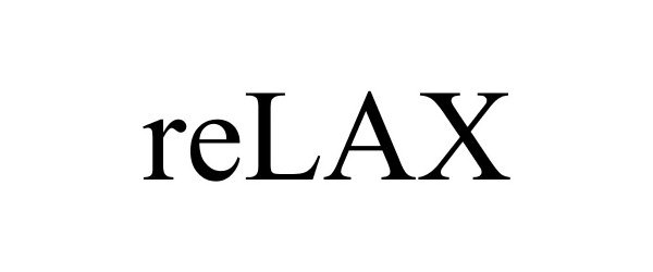 Trademark Logo RELAX