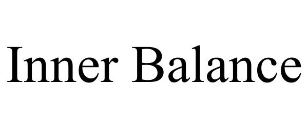 Trademark Logo INNER BALANCE