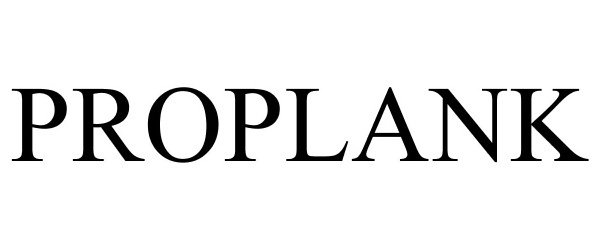 Trademark Logo PROPLANK