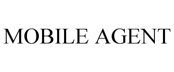 Trademark Logo MOBILE AGENT