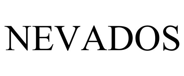 Trademark Logo NEVADOS