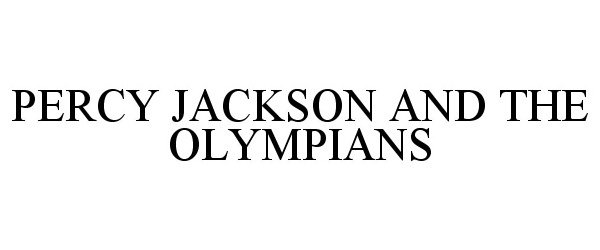  PERCY JACKSON AND THE OLYMPIANS