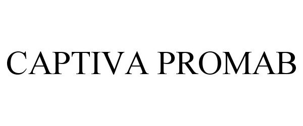 Trademark Logo CAPTIVA PROMAB
