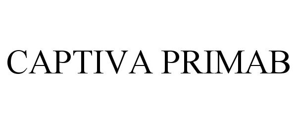 Trademark Logo CAPTIVA PRIMAB