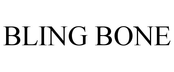 Trademark Logo BLING BONE