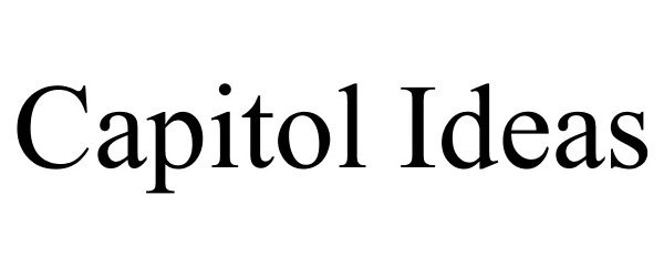 Trademark Logo CAPITOL IDEAS