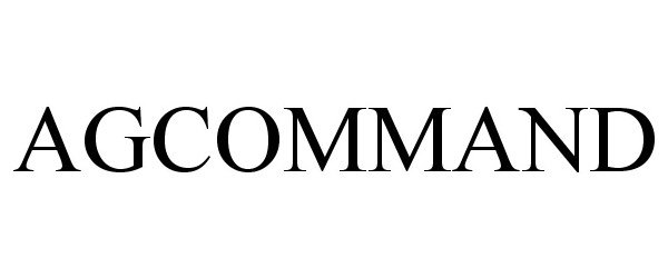 Trademark Logo AGCOMMAND