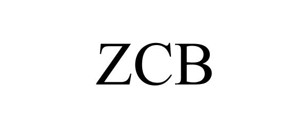 Trademark Logo ZCB