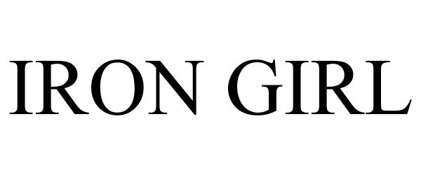 Trademark Logo IRON GIRL