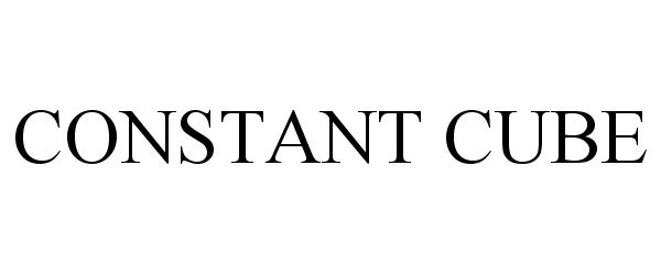 Trademark Logo CONSTANT CUBE