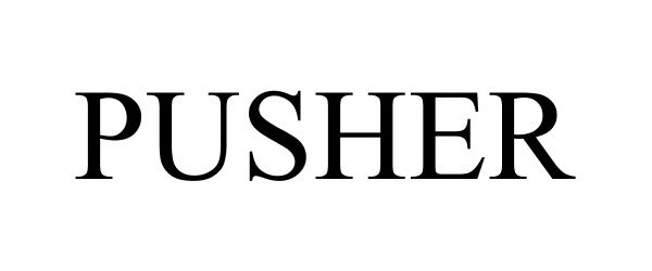 Trademark Logo PUSHER