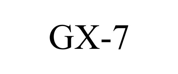 Trademark Logo GX-7