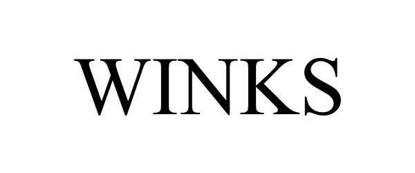 Trademark Logo WINKS