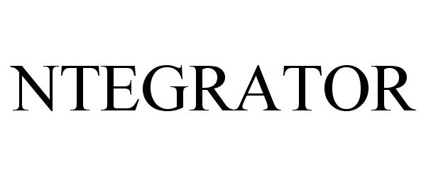 Trademark Logo NTEGRATOR