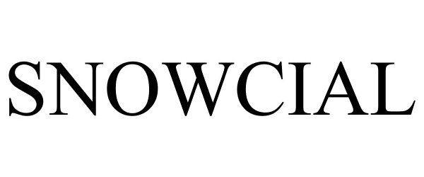Trademark Logo SNOWCIAL