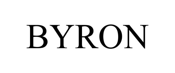 Trademark Logo BYRON