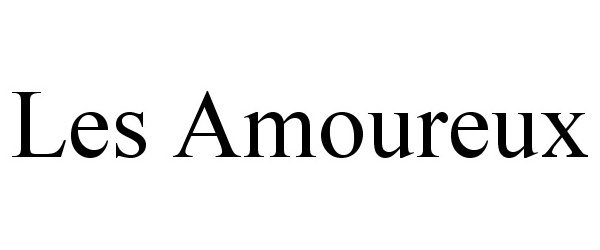 Trademark Logo LES AMOUREUX