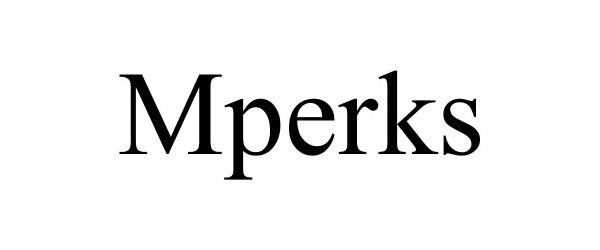 Trademark Logo MPERKS