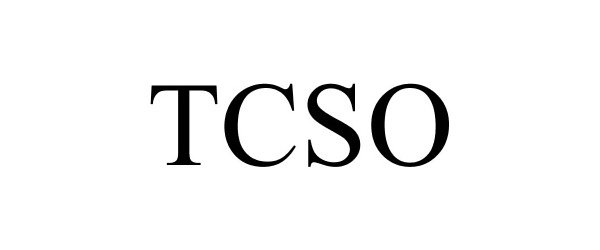 Trademark Logo TCSO