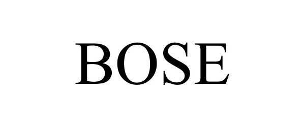 Trademark Logo BOSE