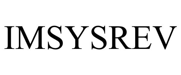 IMSYSREV