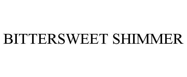 Trademark Logo BITTERSWEET SHIMMER