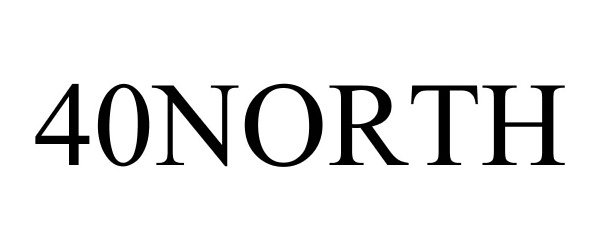 Trademark Logo 40NORTH
