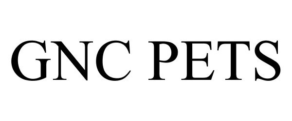 Trademark Logo GNC PETS