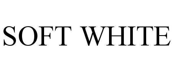 Trademark Logo SOFT WHITE