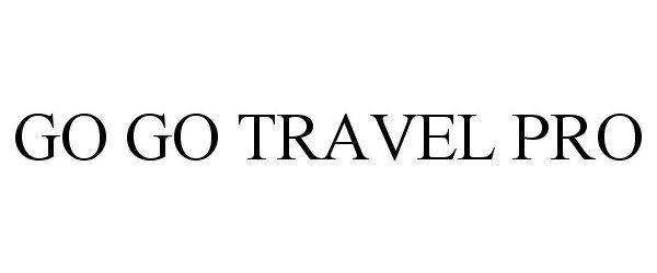 Trademark Logo GO GO TRAVEL PRO