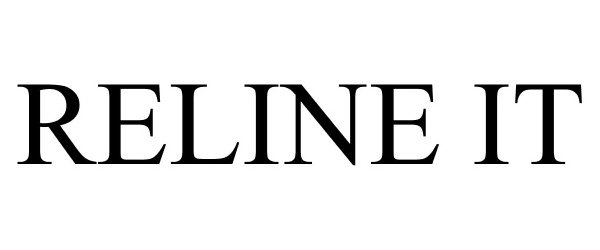 Trademark Logo RELINE-IT