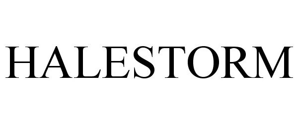 Trademark Logo HALESTORM