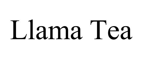 Trademark Logo LLAMA TEA