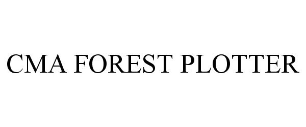 CMA FOREST PLOTTER