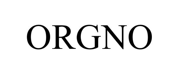 Trademark Logo ORGNO