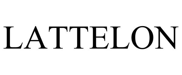 Trademark Logo LATTELON