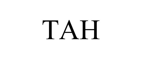 Trademark Logo TAH