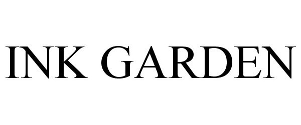 Trademark Logo INK GARDEN