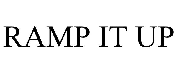 Trademark Logo RAMP IT UP