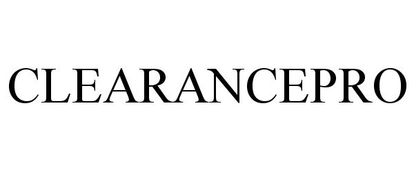 Trademark Logo CLEARANCEPRO