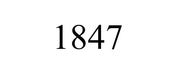 Trademark Logo 1847