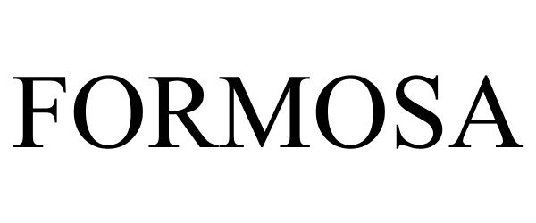 Trademark Logo FORMOSA