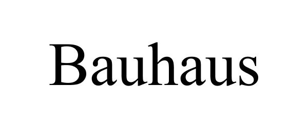  BAUHAUS