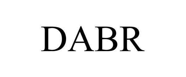 Trademark Logo DABR