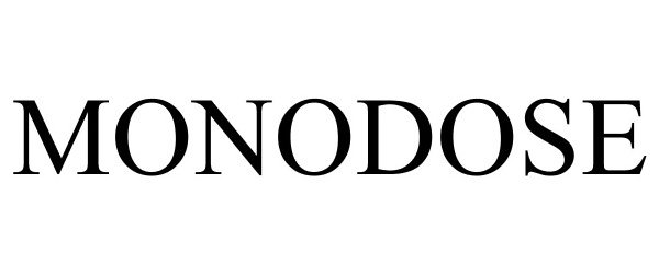 Trademark Logo MONODOSE