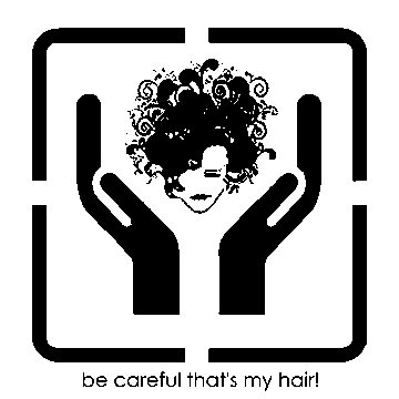 Trademark Logo BE CAREFUL THAT'S MY HAIR!