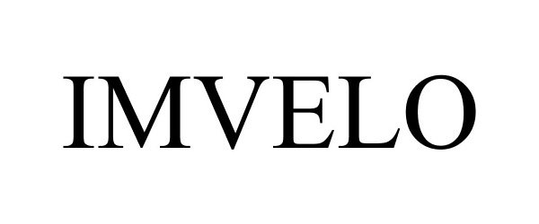 Trademark Logo IMVELO