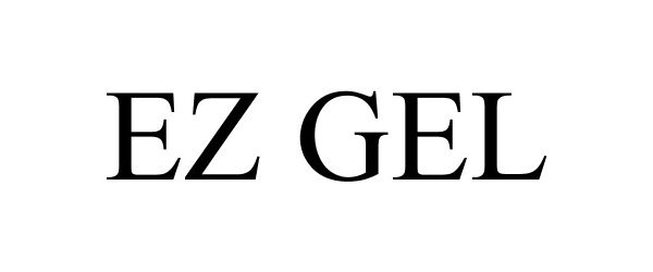 Trademark Logo EZ GEL