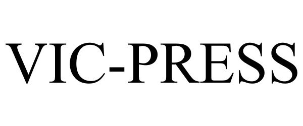 Trademark Logo VIC-PRESS